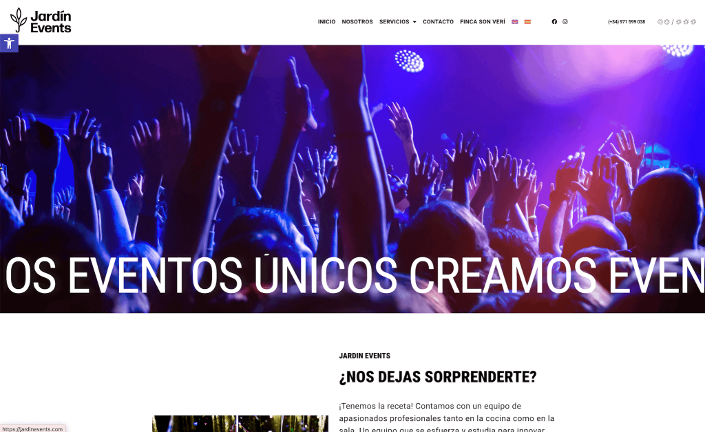 jardin events home